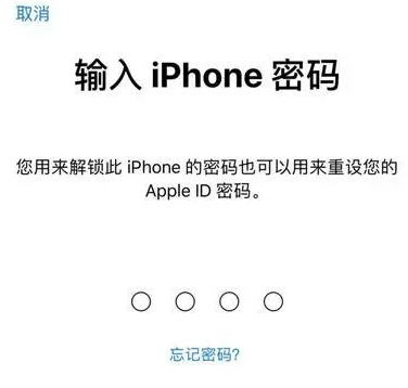 成武苹果15维修网点分享iPhone 15六位密码怎么改四位 