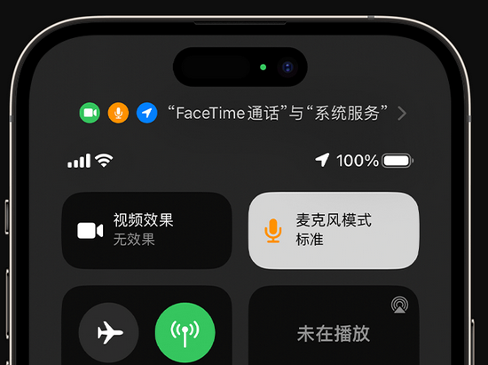 成武苹果授权维修网点分享iPhone在通话时让你的声音更清晰 