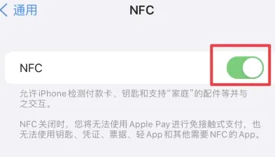 成武苹果维修服务分享iPhone15NFC功能开启方法 