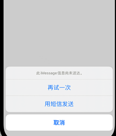 成武apple维修iPhone上无法正常发送iMessage信息