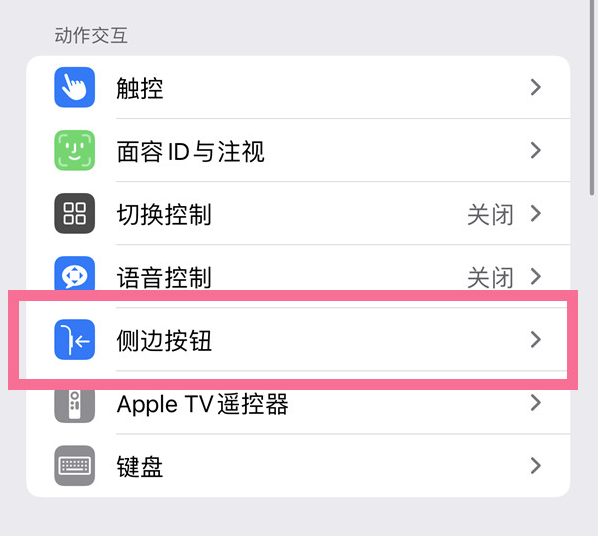 成武苹果14维修店分享iPhone14 Plus侧键双击下载功能关闭方法 