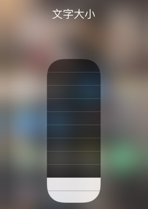 成武苹果手机维修分享小技巧：在 iPhone 控制中心快速调节字体大小 